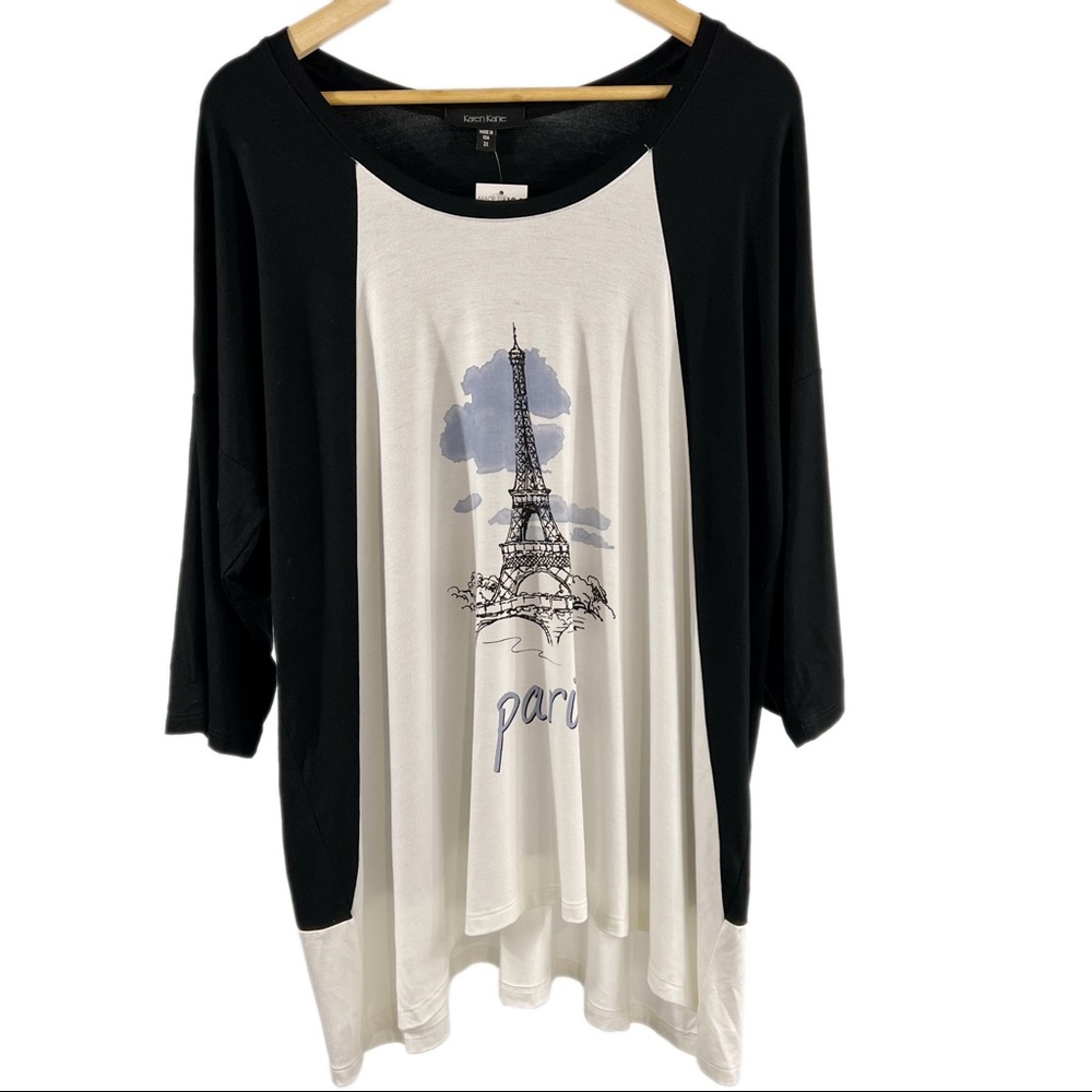 NWT Karen Kane Paris Tunic Women’s Size 3X